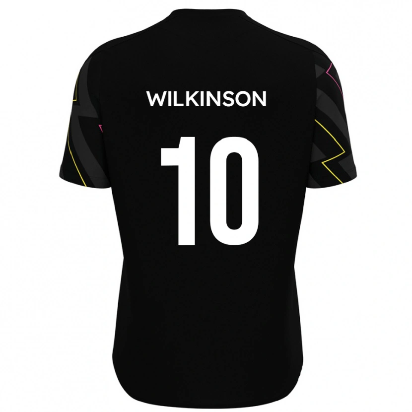 Danxen Women Conor Wilkinson #10 Black Gray Away Jersey 2025/26 T-Shirt