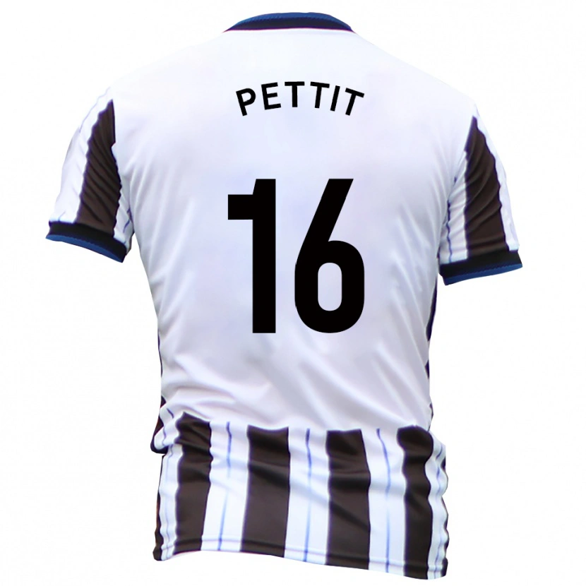 Danxen Women Casey Pettit #16 White Black Away Jersey 2025/26 T-Shirt