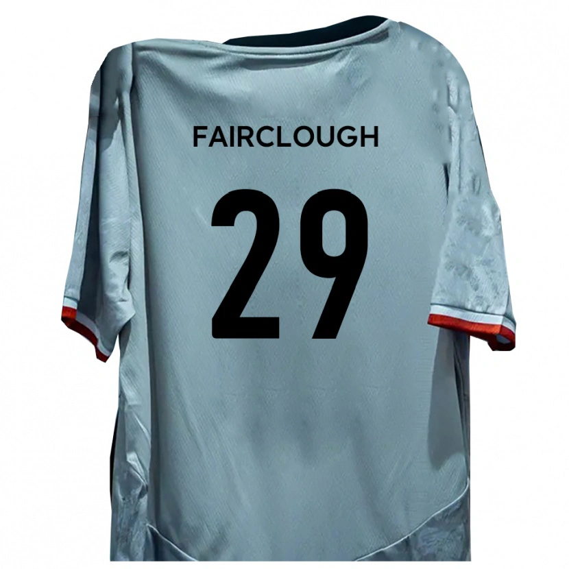 Danxen Women Adam Fairclough #29 White Black Away Jersey 2025/26 T-Shirt