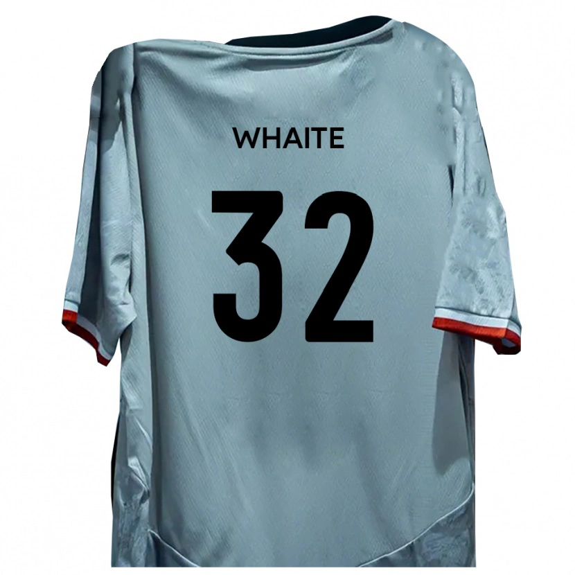 Danxen Women Billy Whaite #32 White Black Away Jersey 2025/26 T-Shirt