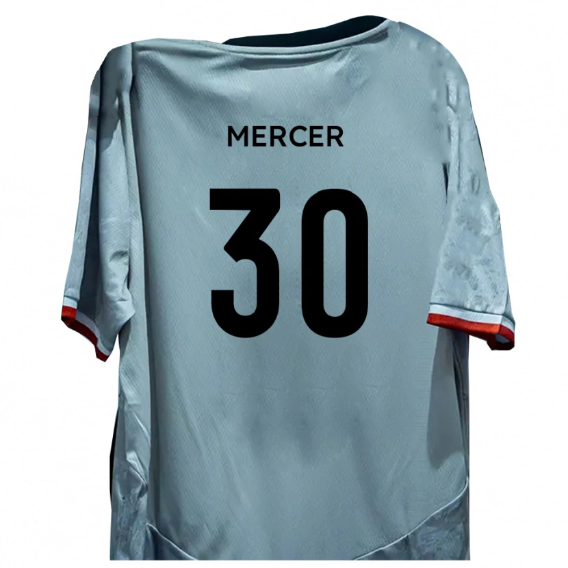 Danxen Women Nathan Mercer #30 White Black Away Jersey 2025/26 T-Shirt