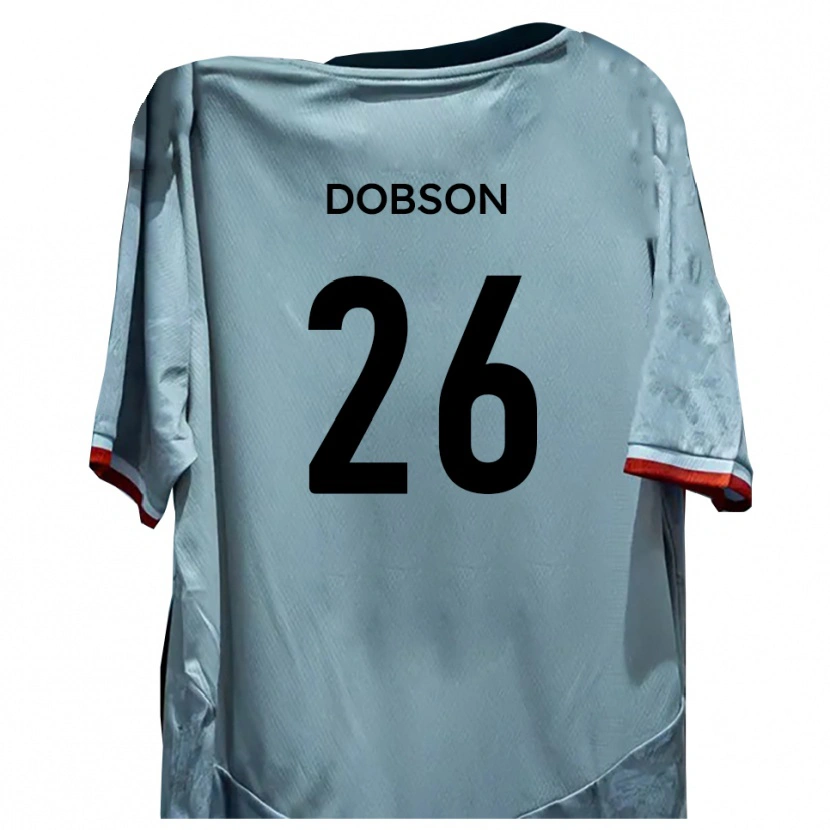 Danxen Women Lennon Dobson #26 White Black Away Jersey 2025/26 T-Shirt