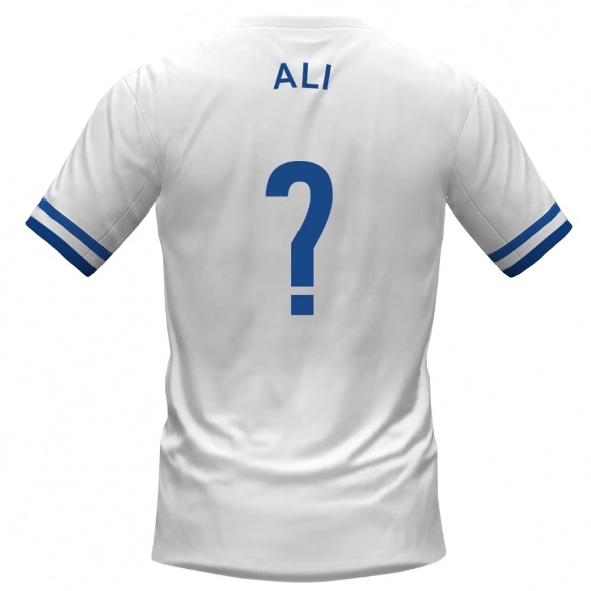 Danxen Women Kameron Ali #0 White Blue Away Jersey 2025/26 T-Shirt