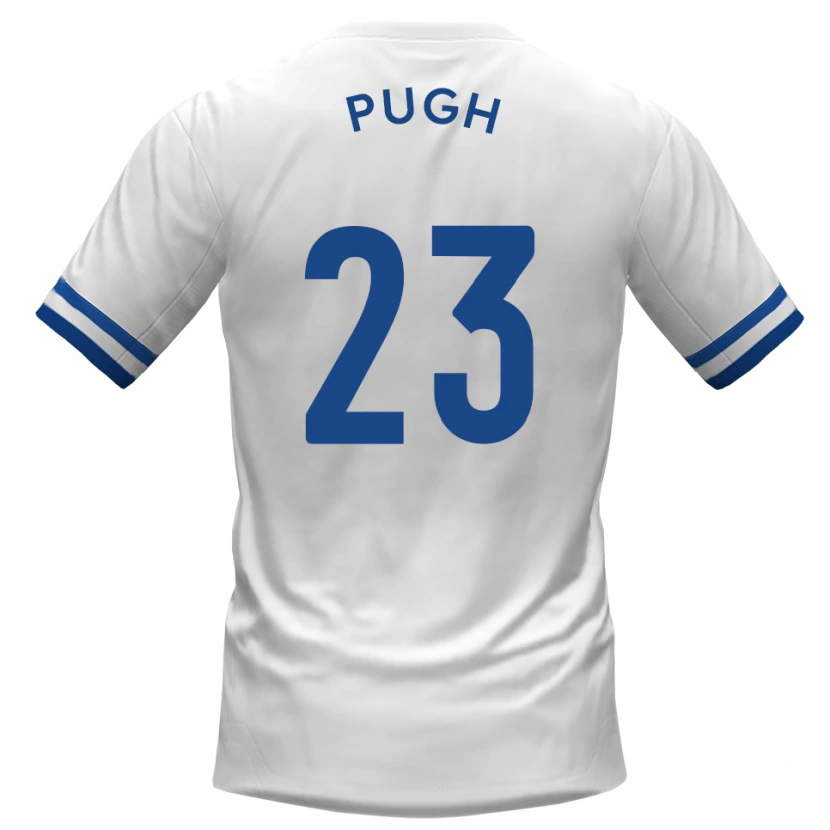 Danxen Women Tom Pugh #23 White Blue Away Jersey 2025/26 T-Shirt