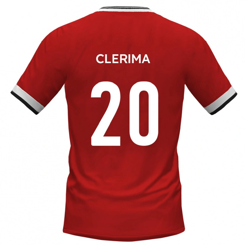 Danxen Women Remy Clerima #20 White Black Away Jersey 2025/26 T-Shirt