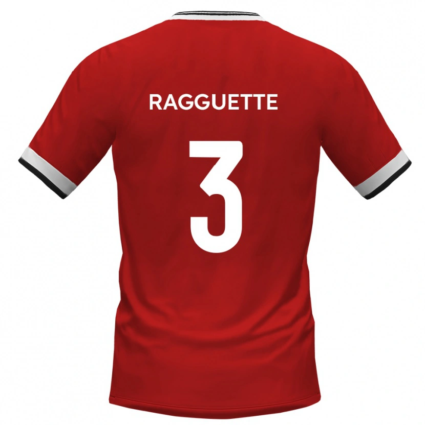 Danxen Women Jordan Ragguette #3 White Black Away Jersey 2025/26 T-Shirt