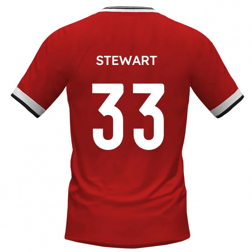 Danxen Women Noah Stewart #33 White Black Away Jersey 2025/26 T-Shirt