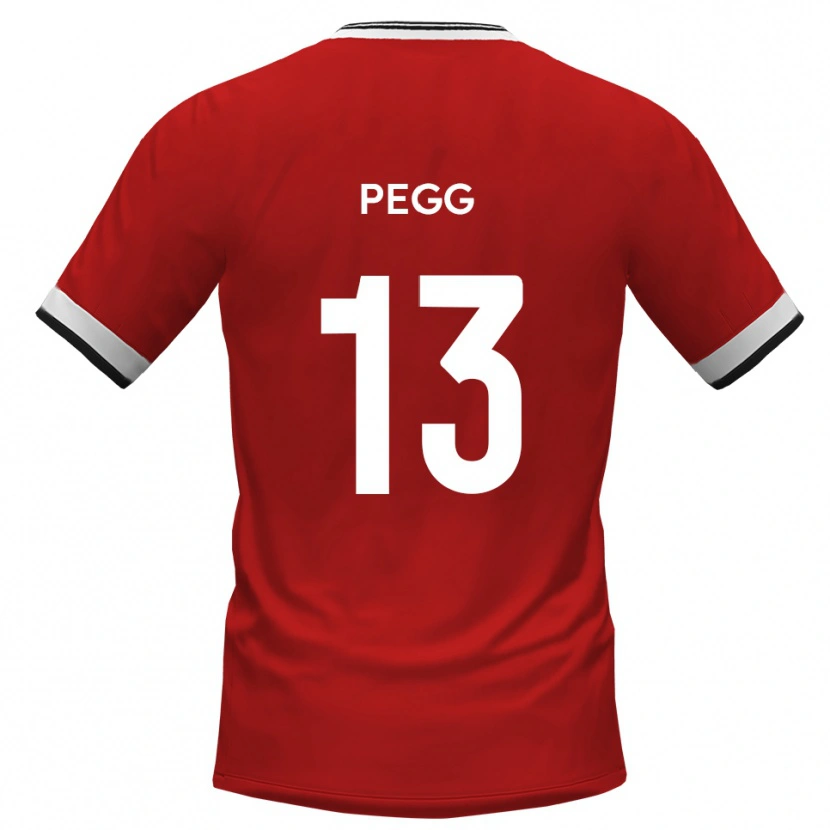 Danxen Women Lewis Pegg #13 White Black Away Jersey 2025/26 T-Shirt