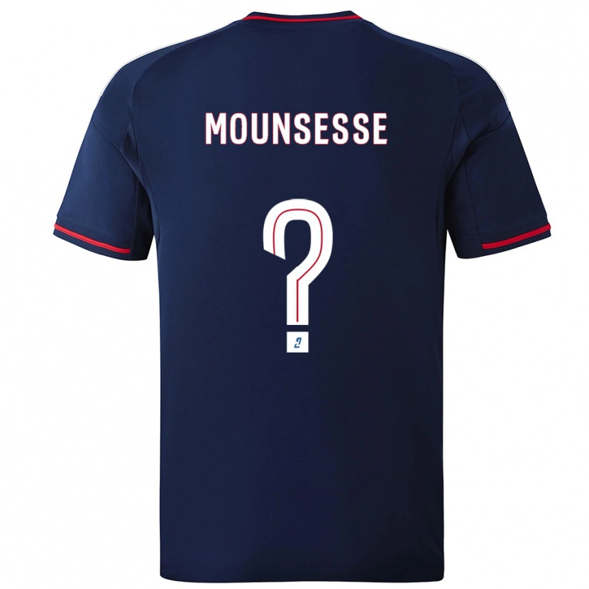 Danxen Women Jeremy Mounsesse #0 Navy Red Away Jersey 2025/26 T-Shirt