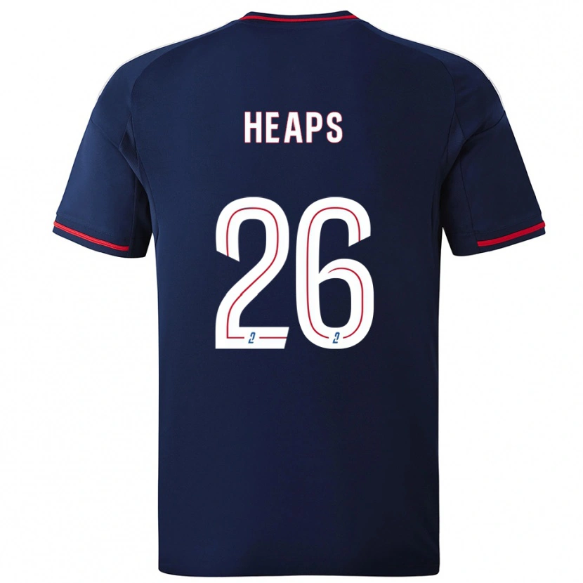 Danxen Women Lindsey Heaps #26 Navy Red Away Jersey 2025/26 T-Shirt