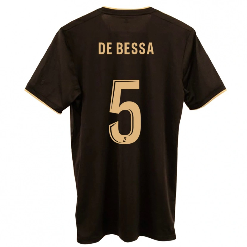 Danxen Women Jérémy De Bessa #5 Blue Red Away Jersey 2025/26 T-Shirt