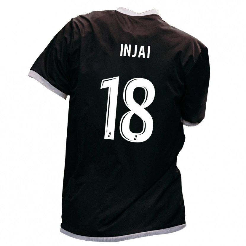 Danxen Women Carraro Injai #18 Black Gold Away Jersey 2025/26 T-Shirt