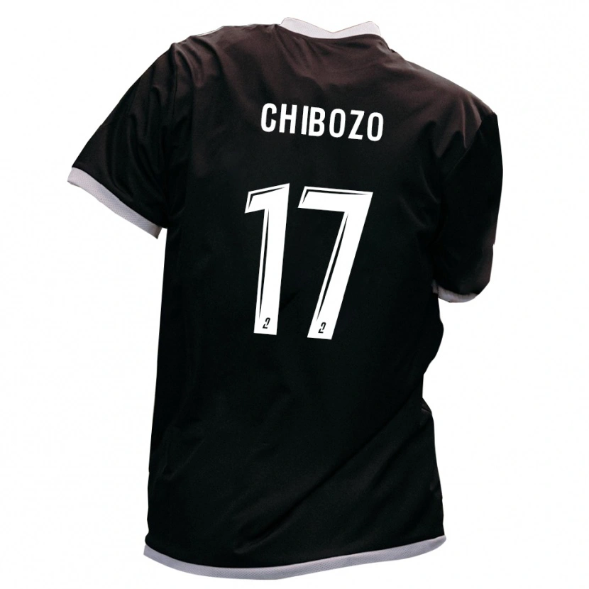 Danxen Women Josué Chibozo #17 Black Gold Away Jersey 2025/26 T-Shirt
