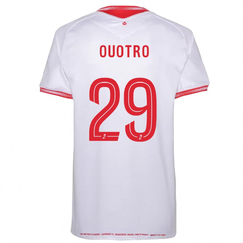 Danxen Women Patrick Ouotro #29 Black Red Away Jersey 2025/26 T-Shirt
