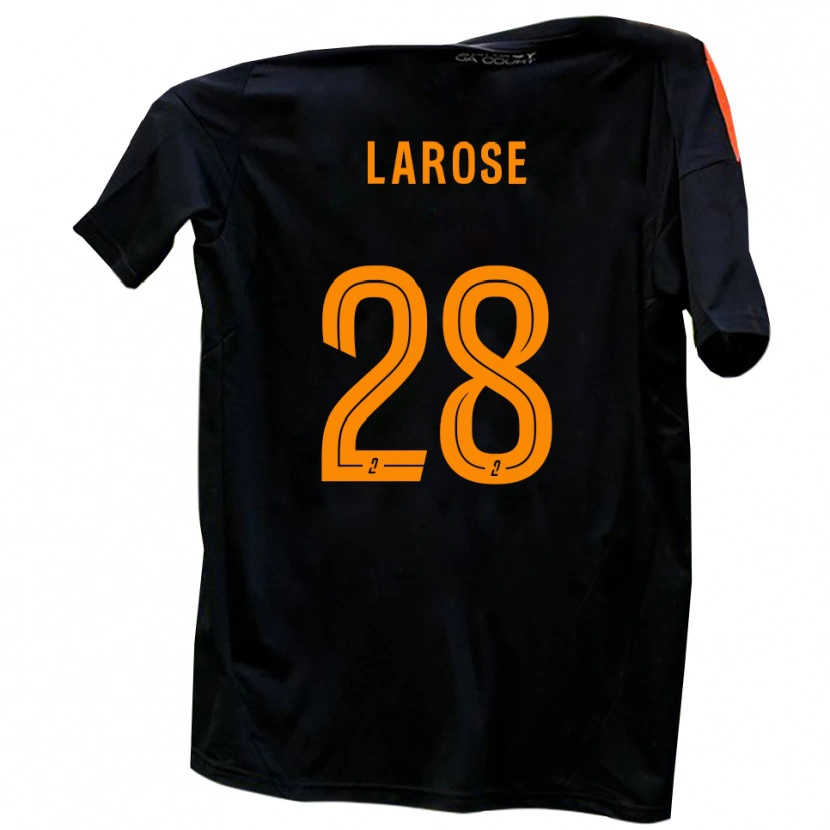 Danxen Women Antoine Larose #28 White Red Away Jersey 2025/26 T-Shirt