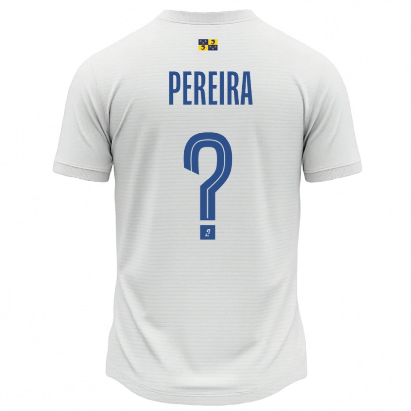 Danxen Women Taina Pereira #0 White Blue Away Jersey 2025/26 T-Shirt