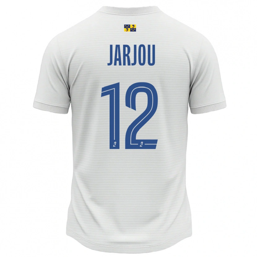 Danxen Women Lamine Jarjou #12 White Blue Away Jersey 2025/26 T-Shirt
