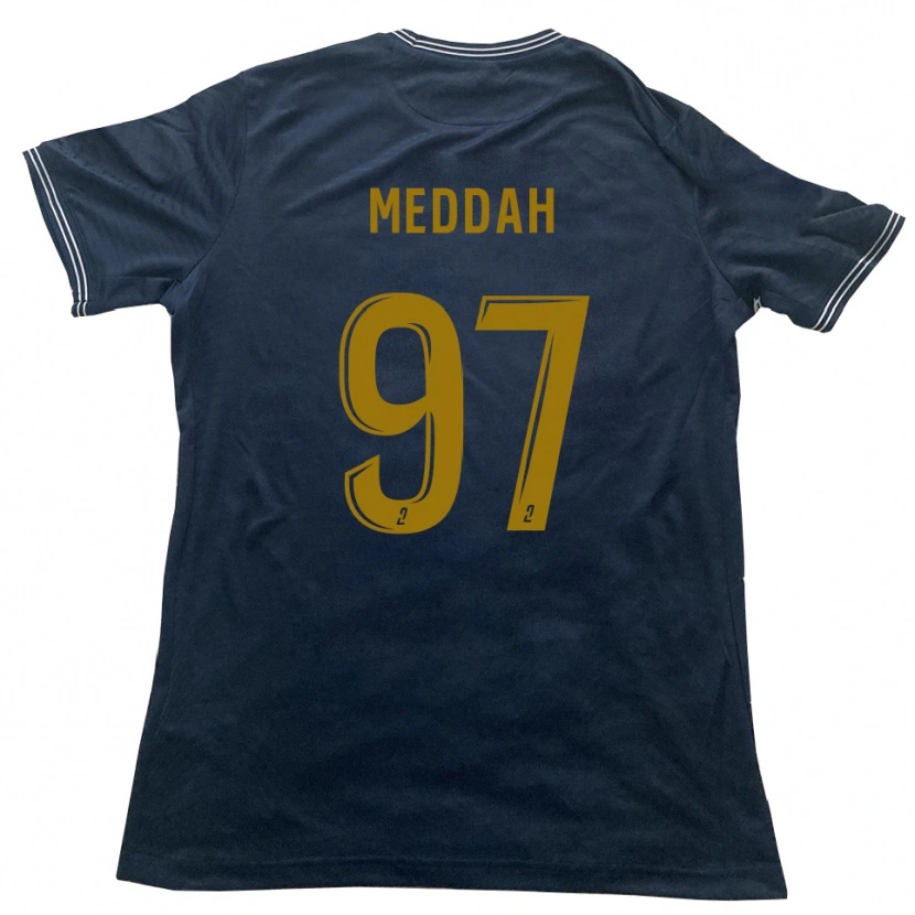 Danxen Women Daylam Meddah #97 Navy Gold Away Jersey 2025/26 T-Shirt