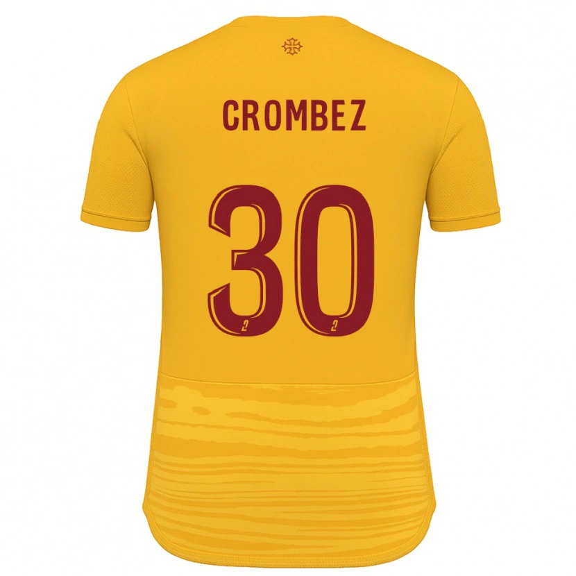 Danxen Women Enzo Crombez #30 Orange Burgundy Away Jersey 2025/26 T-Shirt