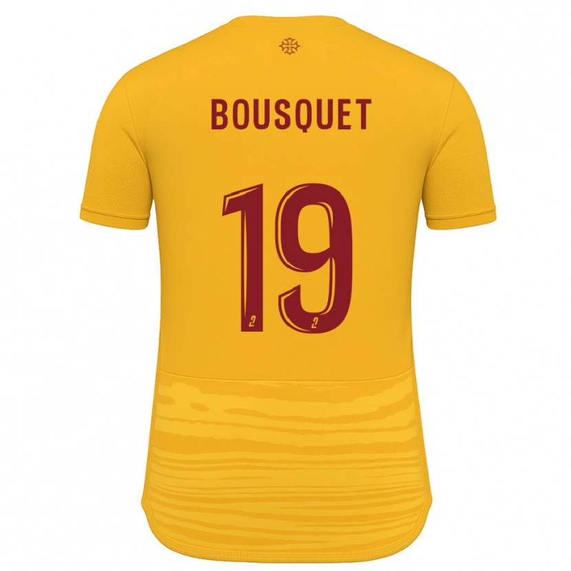 Danxen Women Marie Bousquet #19 Orange Burgundy Away Jersey 2025/26 T-Shirt