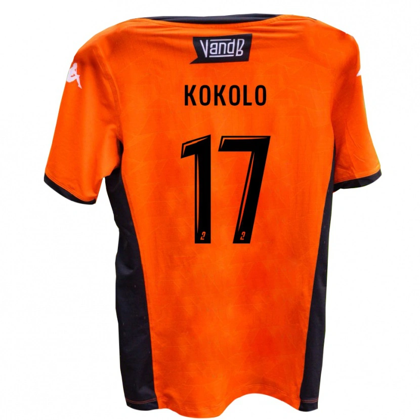 Danxen Women William Kokolo #17 White Black Away Jersey 2025/26 T-Shirt