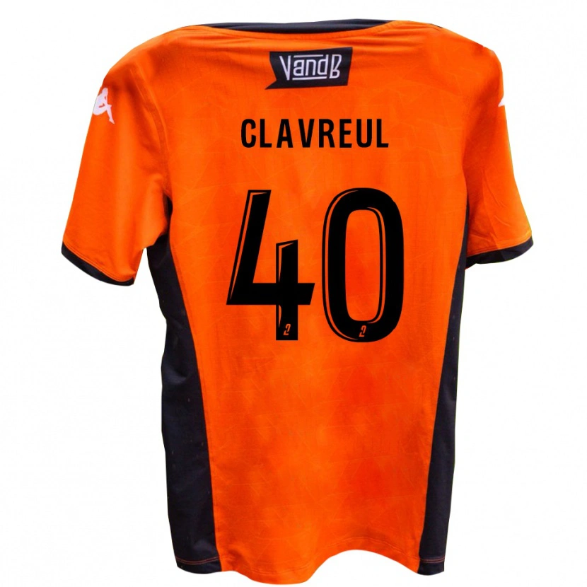 Danxen Women Ethan Clavreul #40 White Black Away Jersey 2025/26 T-Shirt