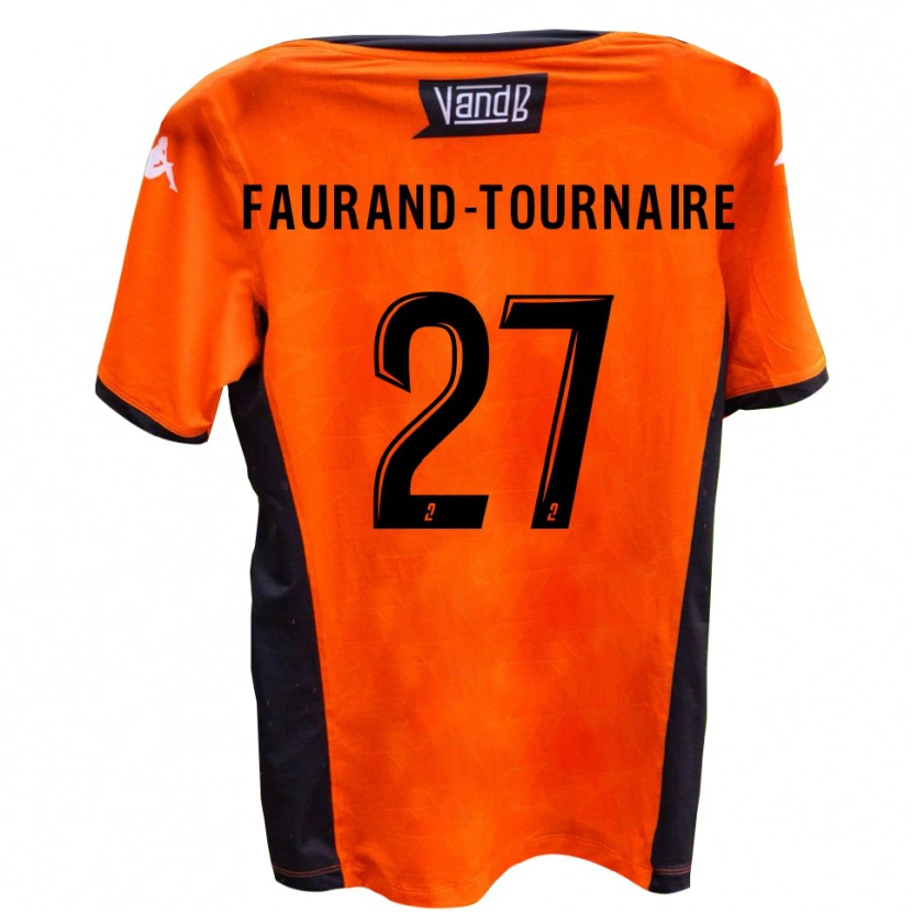 Danxen Women Aymeric Faurand-Tournaire #27 White Black Away Jersey 2025/26 T-Shirt