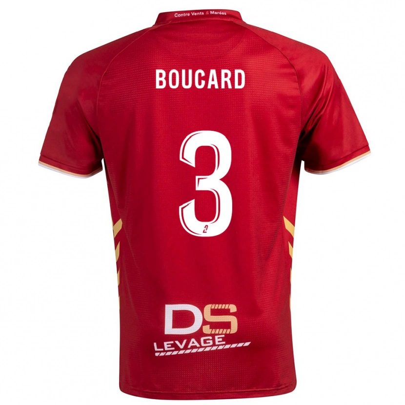 Danxen Women Malone Boucard #3 Burgundy Gold Away Jersey 2025/26 T-Shirt
