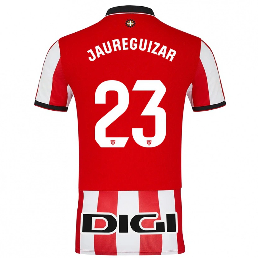Danxen Kid Mikel Jauregizar #23 Red White Home Jersey 2025/26 T-Shirt