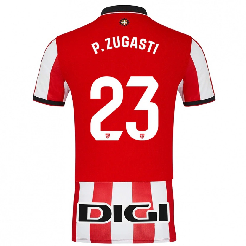 Danxen Kid Patricia Zugasti Osés #23 Red White Home Jersey 2025/26 T-Shirt