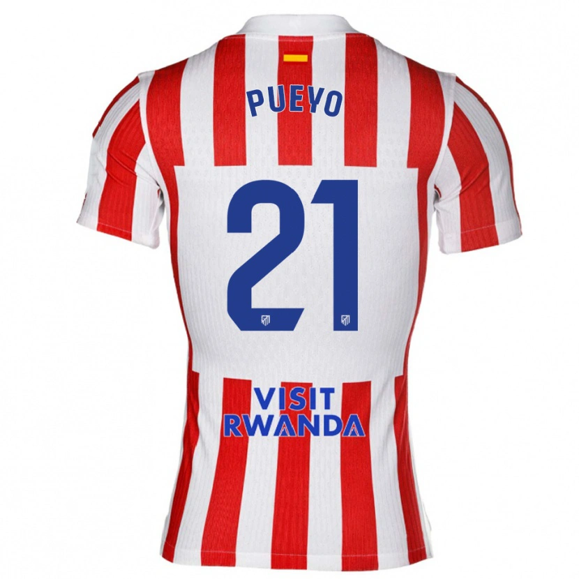 Danxen Kid Jano Monserrate #21 Red White Home Jersey 2025/26 T-Shirt