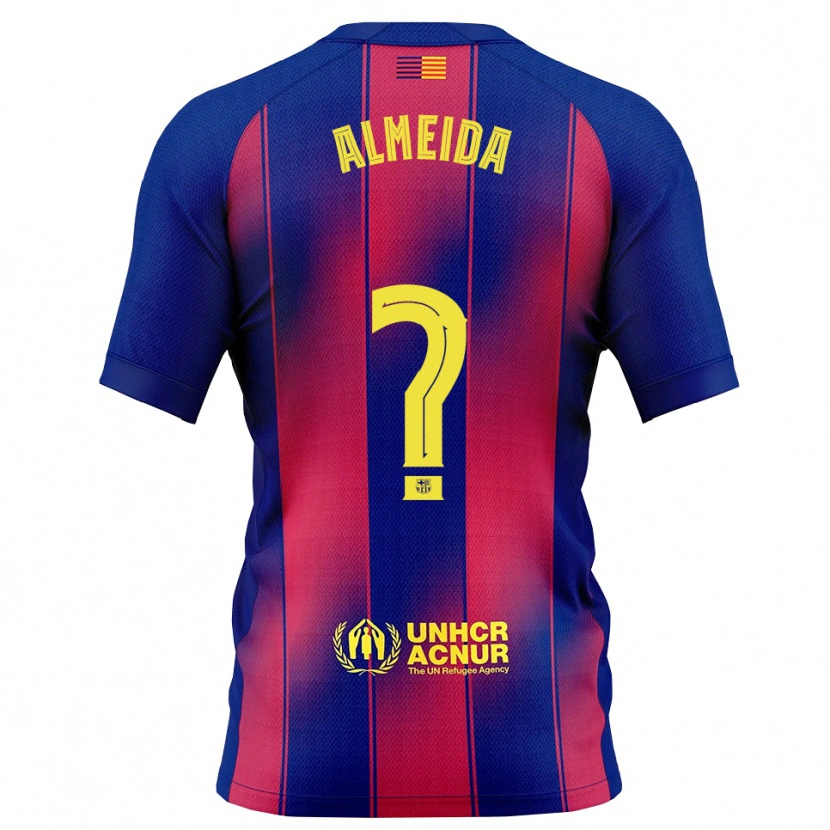 Danxen Kid Diego Almeida #0 Blue Red Home Jersey 2025/26 T-Shirt