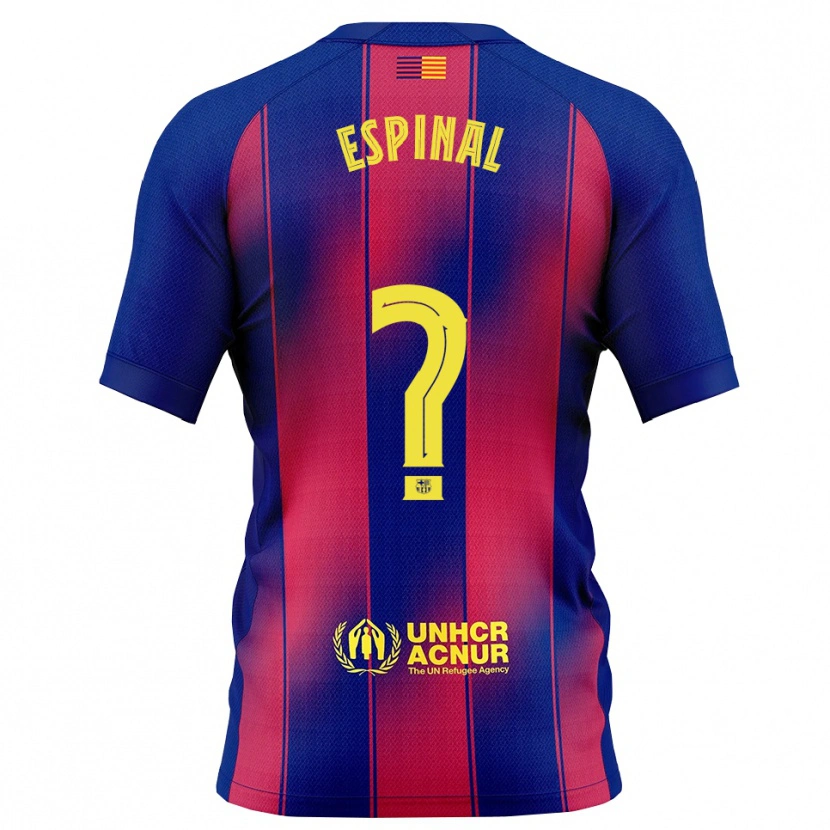 Danxen Kid Jorge Espinal #0 Blue Red Home Jersey 2025/26 T-Shirt