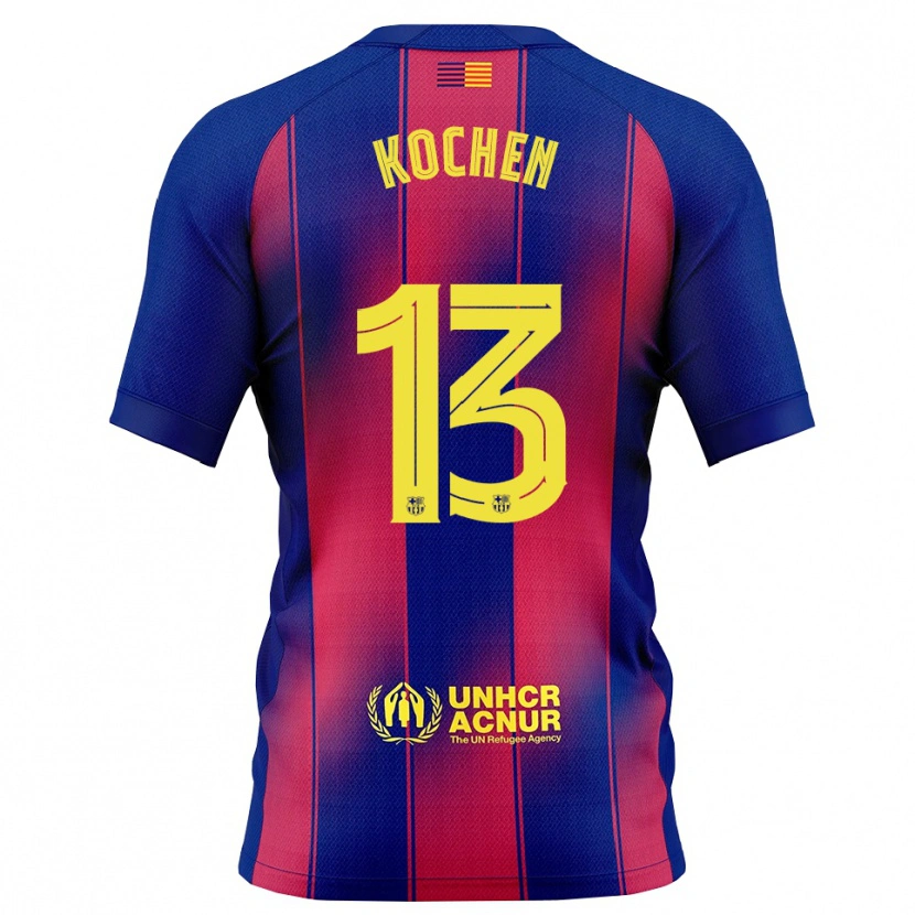 Danxen Kid Diego Kochen #13 Blue Red Home Jersey 2025/26 T-Shirt