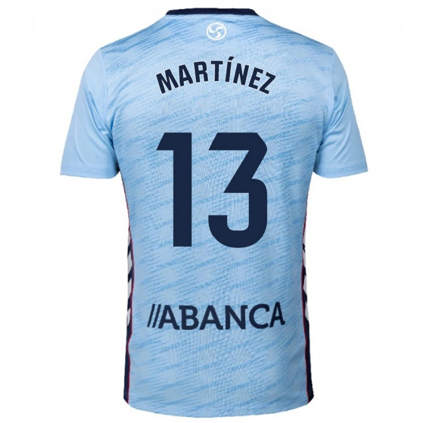 Danxen Kid Naiara Martínez #13 Sky Blue Red Home Jersey 2025/26 T-Shirt