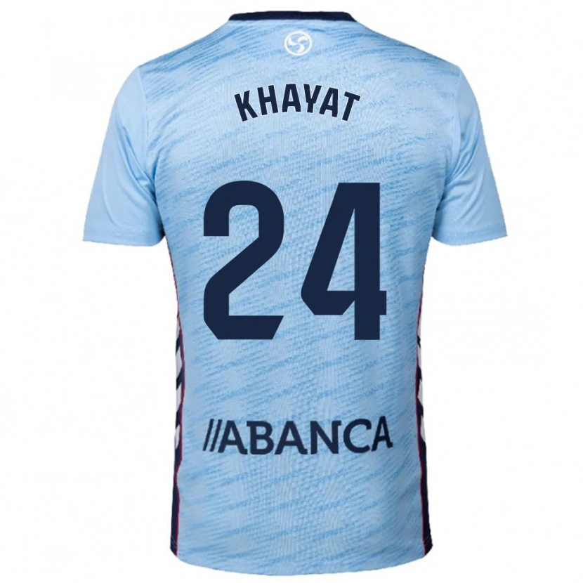 Danxen Kid Anthony Khayat #24 Sky Blue Red Home Jersey 2025/26 T-Shirt