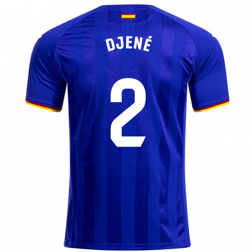 Danxen Kid Djené #2 Blue Red Yellow Home Jersey 2025/26 T-Shirt