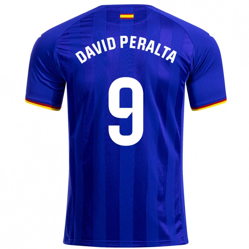 Danxen Kid Juanda Peralta #9 Blue Red Yellow Home Jersey 2025/26 T-Shirt
