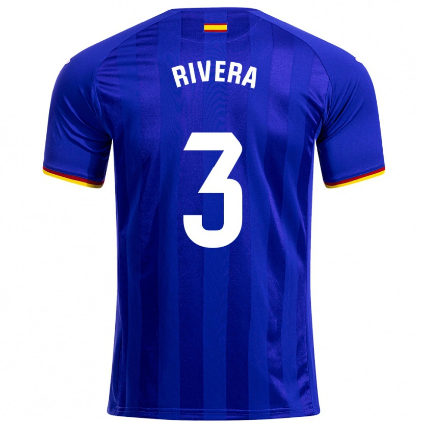 Danxen Kid Gorka Rivera #3 Blue Red Yellow Home Jersey 2025/26 T-Shirt