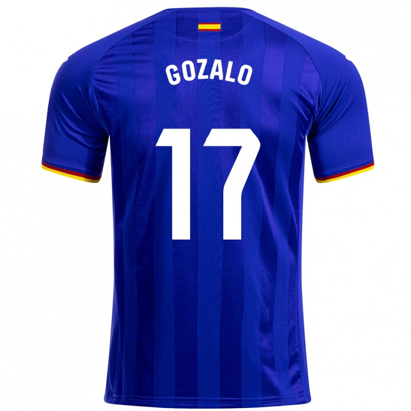 Danxen Kid Marcos Gozalo #17 Blue Red Yellow Home Jersey 2025/26 T-Shirt