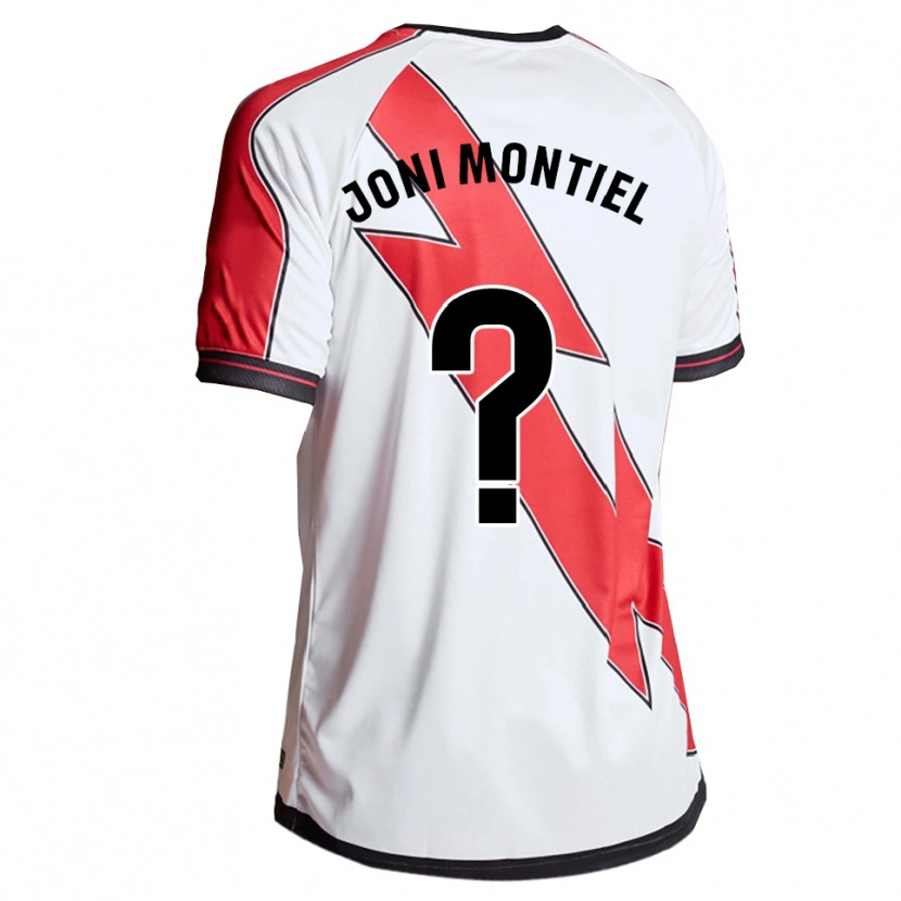 Danxen Kid Joni Montiel #0 White Red Home Jersey 2025/26 T-Shirt