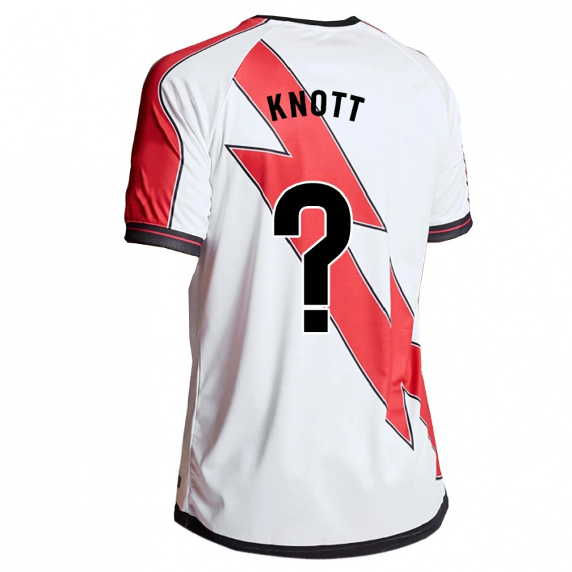 Danxen Kid Stezo Knott #0 White Red Home Jersey 2025/26 T-Shirt