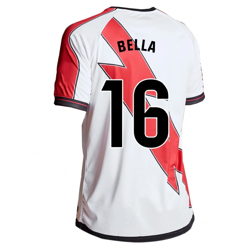 Danxen Kid Brunda Bella #16 White Red Home Jersey 2025/26 T-Shirt
