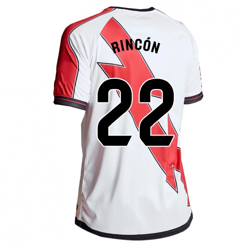 Danxen Kid Cristina Rincon Frances #22 White Red Home Jersey 2025/26 T-Shirt