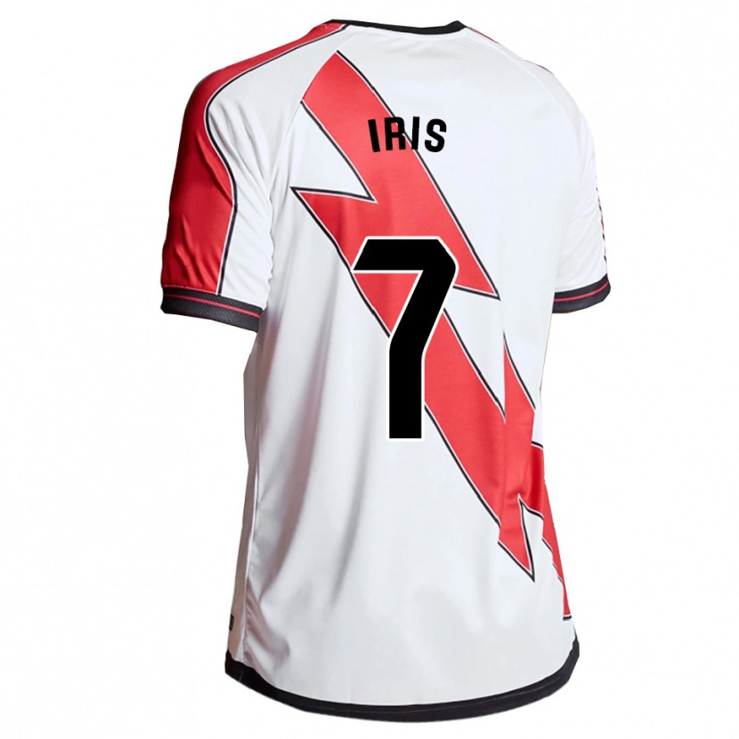 Danxen Kid Iris Ponciano Del Río #7 White Red Home Jersey 2025/26 T-Shirt