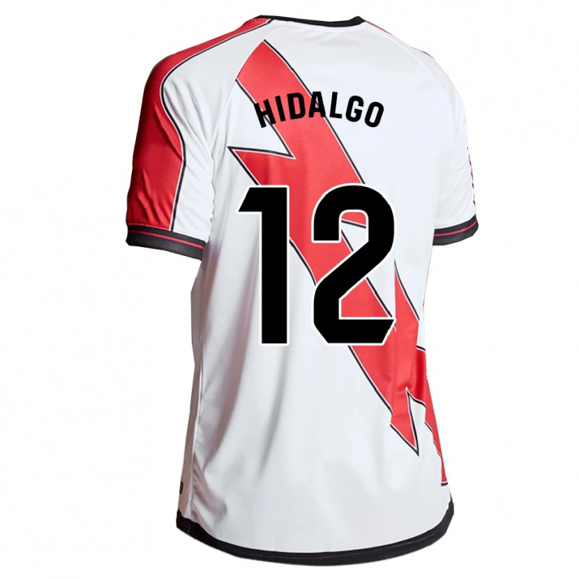 Danxen Kid Patri Hidalgo #12 White Red Home Jersey 2025/26 T-Shirt