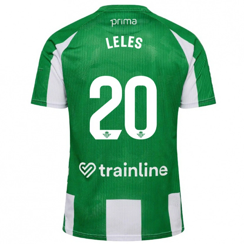 Danxen Kid María De Los Ángeles Carrión Egido #20 Green White Home Jersey 2025/26 T-Shirt