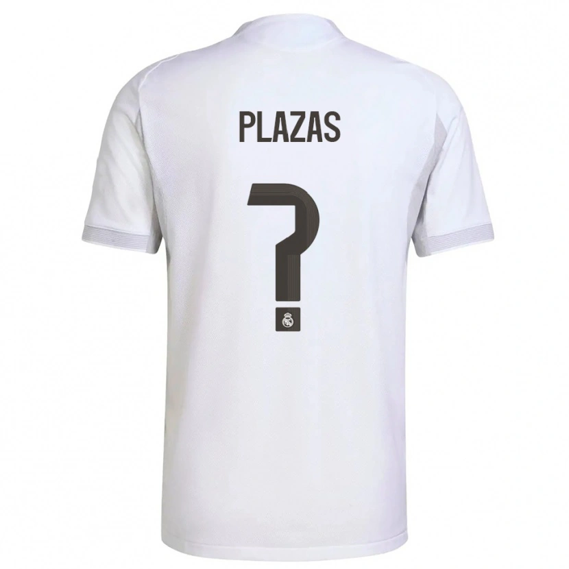 Danxen Kid Victor Plazas #0 White Yellow Home Jersey 2025/26 T-Shirt