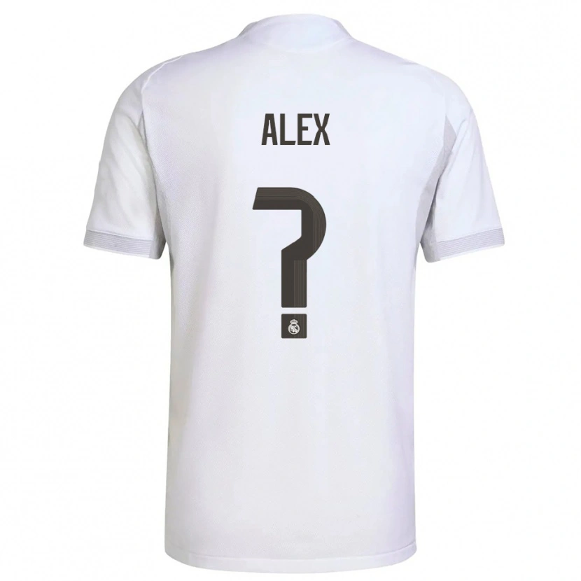 Danxen Kid Alex Sanchez #0 White Yellow Home Jersey 2025/26 T-Shirt