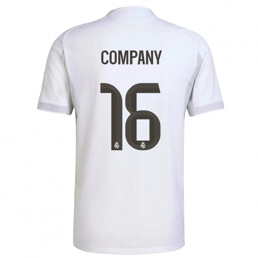 Danxen Kid Marco Company #16 White Yellow Home Jersey 2025/26 T-Shirt